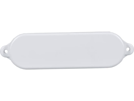 Flatfender 45 x 12 x 6cm, wit