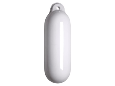 Dropfender Ø30 x 90 cm, wit - 0584