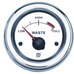 Vetus vuilwatermeter 12/24V wit - nieuwe lijn