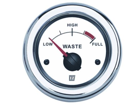 Vetus vuilwatermeter 12/24V wit - nieuwe lijn