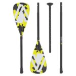 Modulaire zwart aluminium SUP / Kajak peddel van YellowV