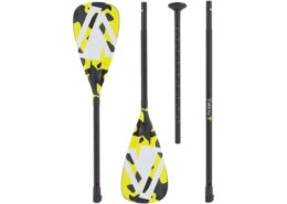 Modulaire zwart aluminium SUP / Kajak peddel van YellowV