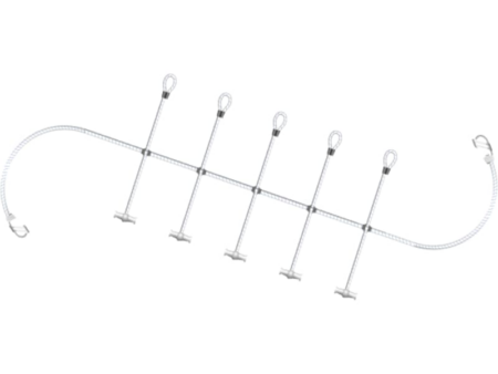 Giekbinder, lengte 300 mm