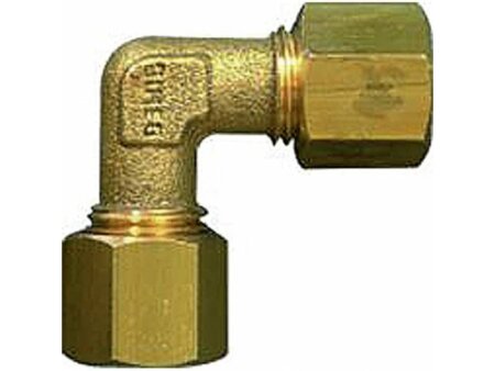 Messing koppeling haaks 8 mm