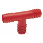 T-stuk voor slang D=20mm