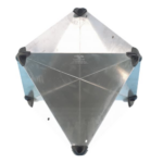 Achtvlakkige radar reflector, 215 x 215 x 300