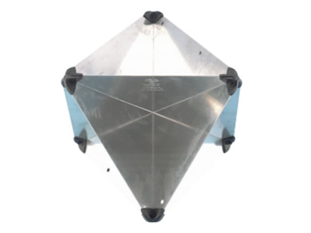 Achtvlakkige radar reflector, 215 x 215 x 300