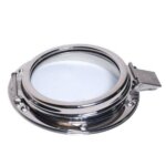 Patrijspoort RVS buitendiameter 190 mm met tegenring