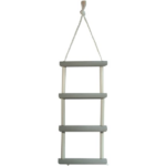 Touwladder met 5 treden