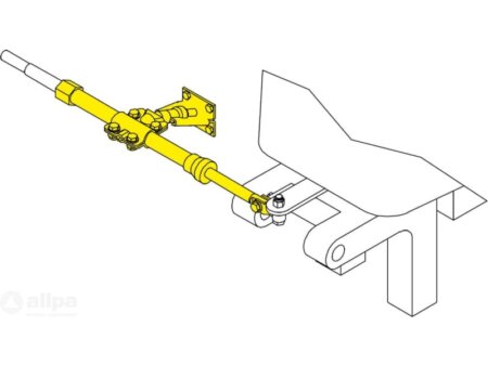 Teleflex spiegel montageset RVS