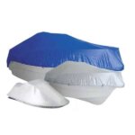 Afdekzeil navy maat XXL, 630 - 710 x 380 cm