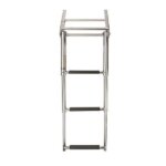 Telescopische cassette ladder 3 treden voor dekmontage.