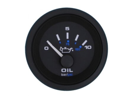 Oliedrukmeter Veethree premier pro 10 BAR voor VDO zender