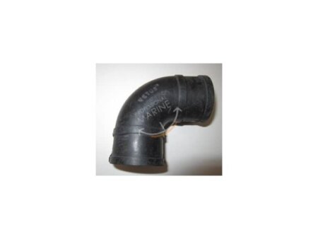 Rubber bocht 28mm koeling P4.24 / P4.25