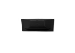Steigerfender recht 25 x 7 x 10 cm, zwart