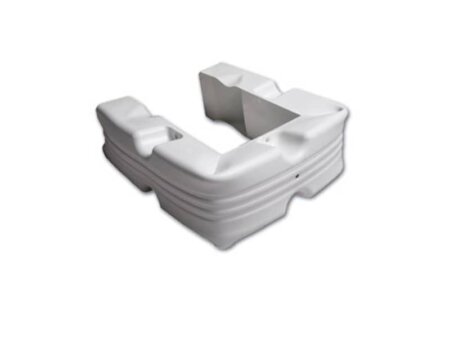 Steigerfender flexibel 100 x 12 x 7 cm, wit