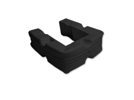 Steigerfender flexibel 100 x 12 x 7 cm, zwart