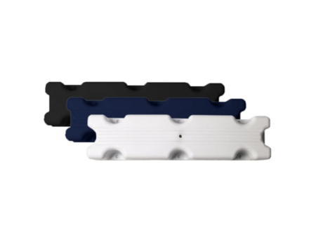 Steigerfender 50 x 12 x 7 cm, wit
