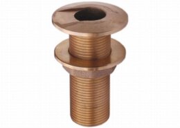 Huiddoorvoer messing 1 1/2" x 80 mm
