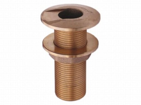 Huiddoorvoer messing 1/2" x 65 mm