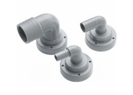 Haakse slangaansluiting, 16 mm