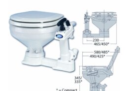 Jabsco zittingset voor compact pot Twist en Lock
