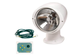 LED zoeklicht, elektrisch bediend met controle paneel, 12V/3A,
