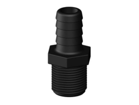Slangtule met buitendraad Composiet - 3/4'' x 19 mm