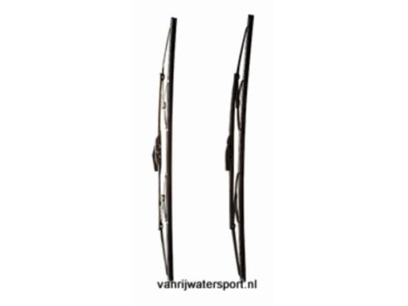 Vetus ruitenwisserblad 660 mm, rvs/zwart