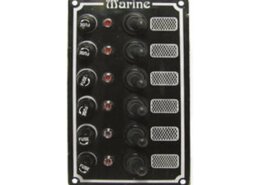 Schakelpaneel 12V, 6 posities
