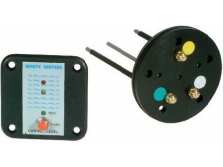 Vuilwater niveau indicatie + display