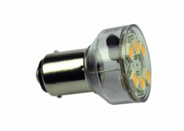 LED lamp BA15D 9/1W WarmWit