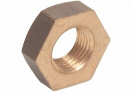 Messing moer 1 1/4"