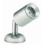 Mini leeslamp LED, verchroomd