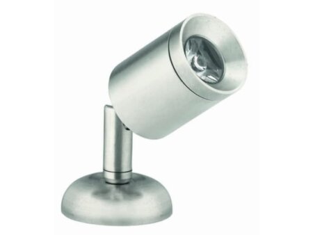 Mini leeslamp LED, verchroomd