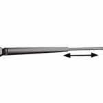 Extra zware arm voor W12, 480 - 610 mm