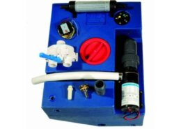 Vuilwaterset 75 liter schuine onderzijde