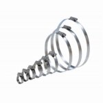 Slangklem; RVS 304; 12 - 22 mm