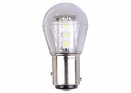 LED kogellamp Bay15D groen