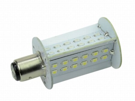 LED kogellamp Bay15D 3-kleuren