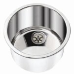 Ronde roestvaststalen wasbak 285 mm