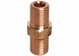 Messing nippel 1/4"