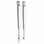 Vetus dubbele instelbare arm 308 - 393 mm RVS, DIN