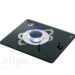 Gaskomfoor met thermische glasplaat 325x290x80mm
