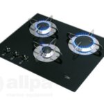 Gaskomfoor met thermische glasplaat 505x410x80 mm drie branders