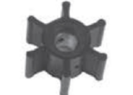 Impeller - Jabsco (nitriel) voor elektrische toilet