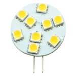 LED lamp G4-side 9 X SMD WarmWit 3 standen schakelbaar