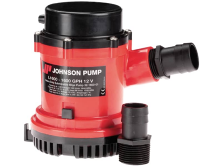 Johnson Pump L-serie bilgepomp L1600, 24V/4,5A