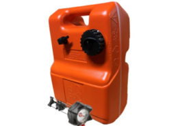 Brandstoftank 24 liter incl tankdop met meter