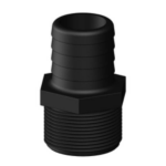 Slangtule met buitendraad Composiet - 1/2'' x 13 mm